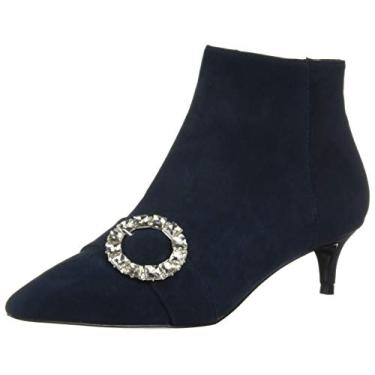 Imagem de Charles David Bota feminina Adora Fashion, Azul marino, 6.5
