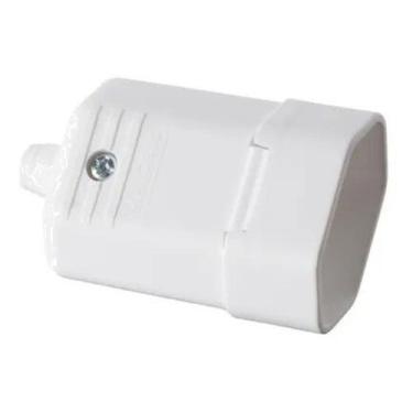 Imagem de Tomada Femea Branco 2 Pinos 10a - 2p 10a Tmd1-2 - Margirius