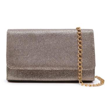 Imagem de Bolsas Femininas Pequena Clutch De Mao Com Glitter Brilho CM SHOES, Do