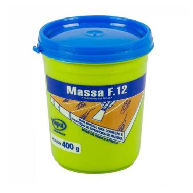 Imagem de Massa Calafetar F12 Viapol 400G Ipê