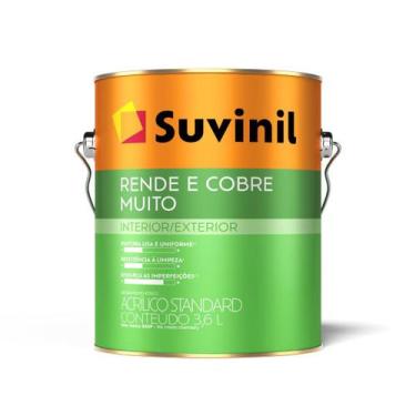 Imagem de Tinta Rende & Cobre Muito 3,6l Crômio Suvinil
