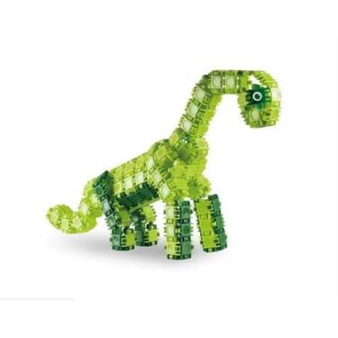 Imagem de brinquedo montar CLIC & LIG 198 Peças DINOSSAURO MEGASSAURO - plasbrin