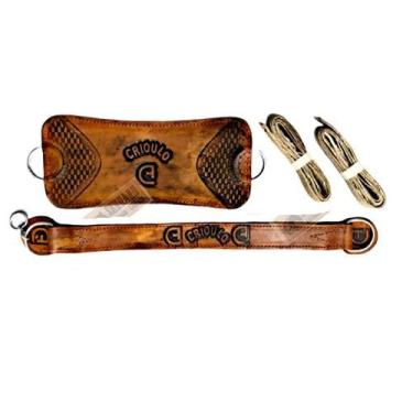 Imagem de Jogo travessão e chincha cavalo crioulo para montaria cavalo - SELARIA