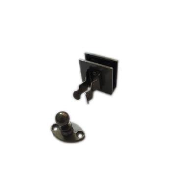 Imagem de Fixador de pressão para porta pivotante de vidro temperado blindex Bro