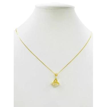 Imagem de Cordão Feminino 1mm Buquê - Banhado a Ouro 18k - ToJoia18k, 60cm, 70cm