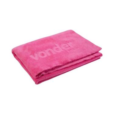 Imagem de Toalha de Microfibra 40x60cm 400gsm na cor Rosa VONDER PLUS - 63644060
