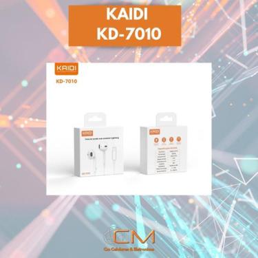 Imagem de Fone Ouvido Kaidi KD7010 Estéreo Áudio Nítido