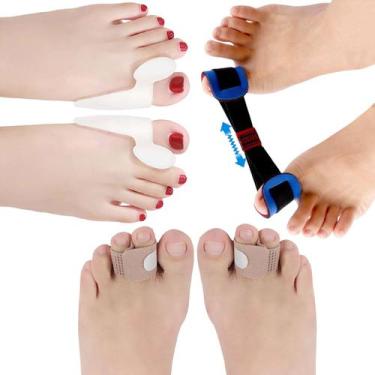 Imagem de Kit 5 pçs Protetor Corretor Joanete alivio da dor Cód-143 - SWG, BEGE-