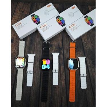 Imagem de Smartwatch C10 Ultra 49mm Serie 10 NFC Jogos Pulseira Extra Lançamento