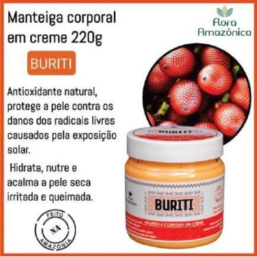 Imagem de Manteiga Corporal em creme - Buriti - pós-sol natural, trata queimadur