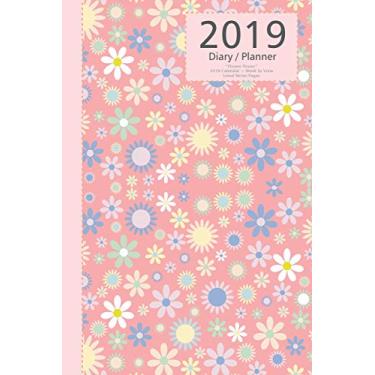 Imagem de 2019 Diary / Planner, Flower Power: 2019 Calendar, Week to View, Lined Notes Pages
