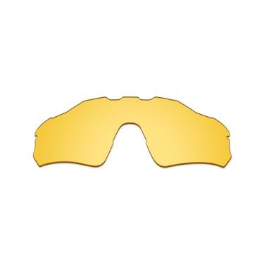 Imagem de Vonxyz Lentes de reposição para óculos de sol Oakley Radar EV Path OO9208 - amarelo de alta intensidade