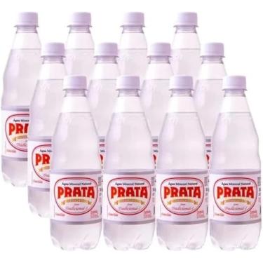 Imagem de Água Mineral PRATA com gás 510ml (12 unidades)
