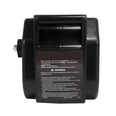 Imagem de Guincho Elétrico 12V 2721 Kg Com Cabo de Guincho para Barco Com Controle Remoto por Rádio