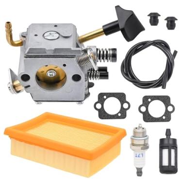 Imagem de Aylux Carburador BR420 BR340 com kit de filtro para mochila Stihl BR380 BR400 BR420C SR320 SR340 SR380 SR400 SR420 Substituir Stihl 4203-120-0601 Walbro HD-4A HD-4B