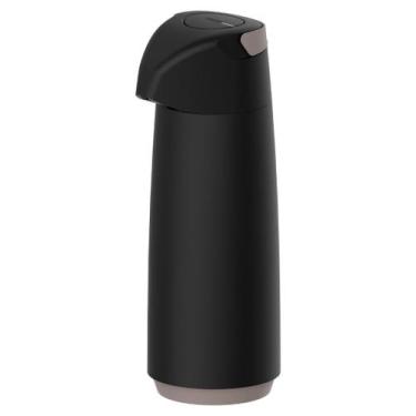 Imagem de Garrafa Térmica Exata Tramontina 1,8 Litro Preta, 1,8L, Preto