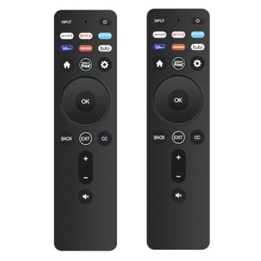 Imagem de Controle remoto infravermelho universal XRT260 de substituição para todas as televisões VIZIO Smart TV Smartcast P-Series V-Series D-Series M-Series XRT136 XRT140 XRT270 (V2), 2 pacotes