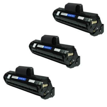 Imagem de Kit 3x Toners Compatível D104 Mltd104l Scx3200 Ml1660 Ml1665 - Byqualy