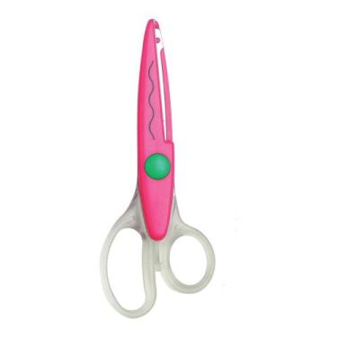 Imagem de Tesoura Escolar Zig Big Cortes Especiais Sem Ponta Cis