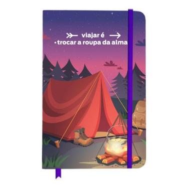 Imagem de Caderneta Sketchbook Camping Viagem - Dz Group