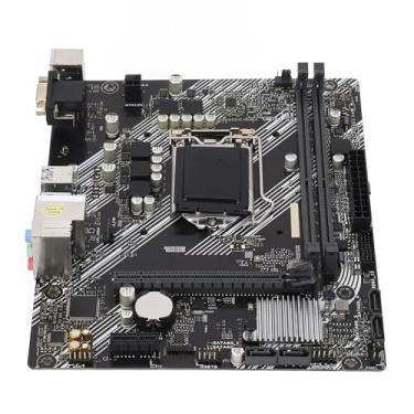 Imagem de H410M F Placa -MãE DE Computador, 64 GB 2 DDR4 DIMM M ATX PCI E 3.0 PROJETO MANHO DE CONJUNTA PARA LGA 1200 10º Geração, PARA Núcleo, 1x PCIE X16, 4x SATA III, VGA, RJ45, USB2.0