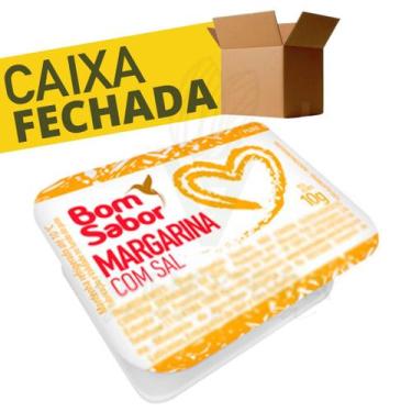 Imagem de Margarina Bom Sabor 10g Blister Sachê Kit 24 Unidades