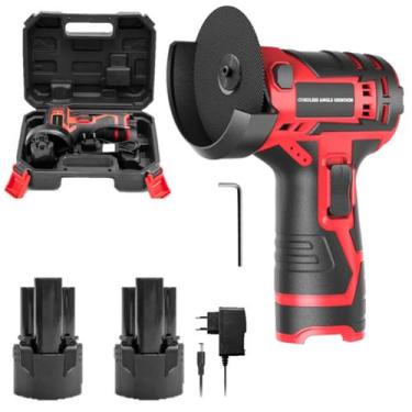 Imagem de Esmerilhadeira 300w Angular 2 Baterias Hilda 3 Discos Maleta