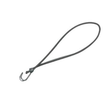 Imagem de Extensor Corda Elastica Gancho Duplo 50cm Cinza/Bran. - 50UN - Alffa