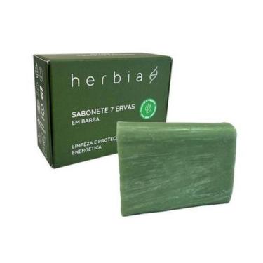 Imagem de Sabonete 7 Ervas em Barra 90g Natural e Vegano Herbia