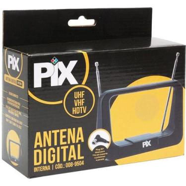 Imagem de Antena para TV Interna UHF/VHF HDTV Digital - Santana Centro