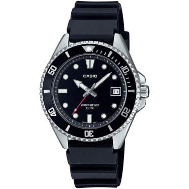 Imagem de Relógio CASIO preto masculino MDV-10-1A1VDF