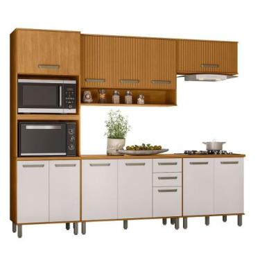 Imagem de Cozinha Modulada Criare 5 Peças com Torre Quente 12 portas com Tampo P