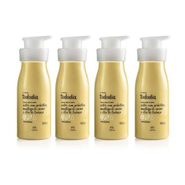 Imagem de Kit 4 Creme Desodorante Nutritivo Para O Corpo Tododia Macadâmia - Nat