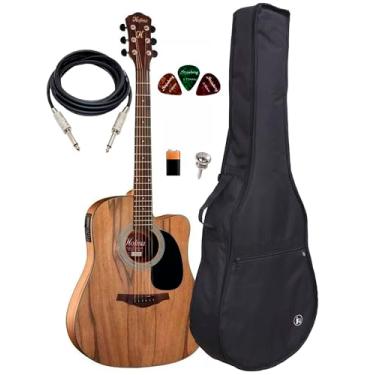 Imagem de Violão Elétrico Hofma Hmf 270 Stnt + Capa