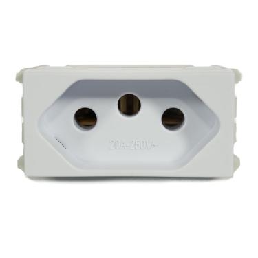 Imagem de Modulo Tomada de Energia 2P + T Refinatto 20A Weg Branco