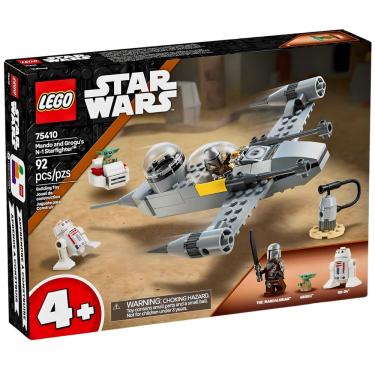 Imagem de Lego Star Wars N-1 Starfighter de Mando e Grogu 75410