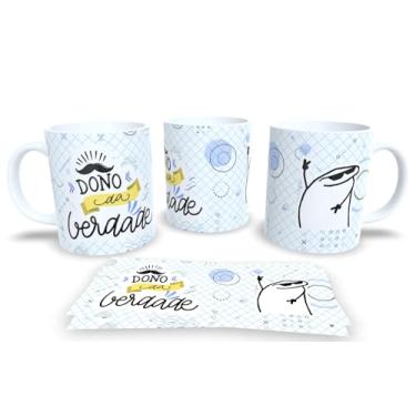 Imagem de Caneca de Porcelana Personalizada Com Frases Engraçadas, Divertidas e Deboche (Don da verdade)