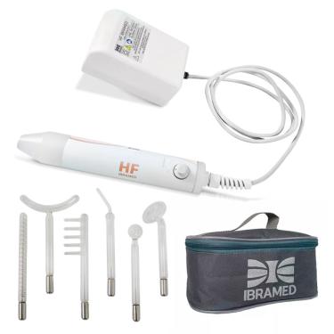 Imagem de Kit Alta Frequência hf Ibramed com Jogo de 6 Eletrodos
