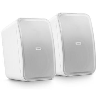 Imagem de Par Caixa de Som Ambiente Frahm 6 HS Outdoor 6 Pol. 140w Branca Chanfr