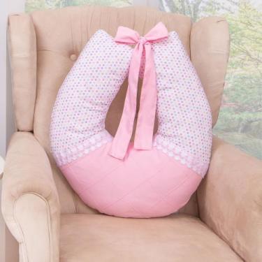 Imagem de Almofada Para Amamentação Luxo Bebe Menina - Miguel Baby, Laura