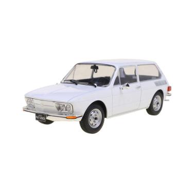 Imagem de Miniatura 1976 Volkswagen Brasilia California Classics 1/24 (Branca) - California Toys