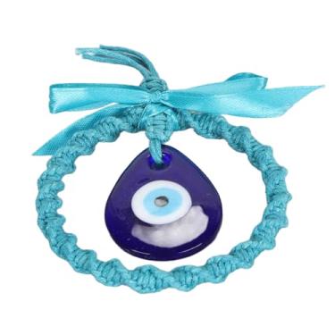 Imagem de O Olho Azul Pêndos Pend Ique Toca Ornamento para Retrovisor Decoração de Casa Com Sorte (Azul)