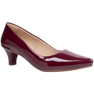 Imagem de Sapato Scarpin Feminino Salto FinoBaixo Social Elegante Confortável 88