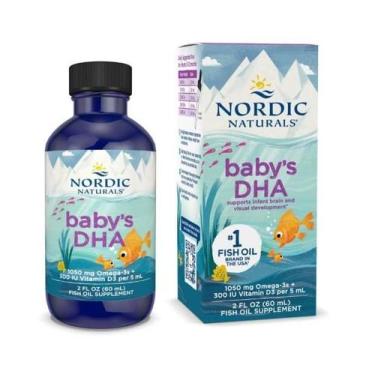 Imagem de Nordic Naturals Babys DHA, 1050 mg Ômega3 300 UI de vit D3 60ml