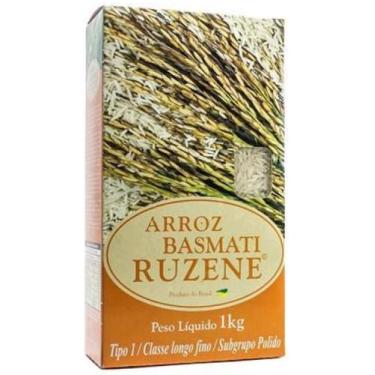 Imagem de Arroz Basmati Ruzene 1kg - Grãos Longos, Aroma Único