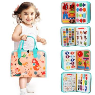 Imagem de Brinquedo Montessori infantil Busy Board Teefrye de 1 a 3 anos