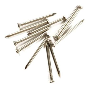 Imagem de Pct 100 Prego AÇO TEMPERADO Cabeça 15x15 2,40x34,50mm Peq. - Multifix