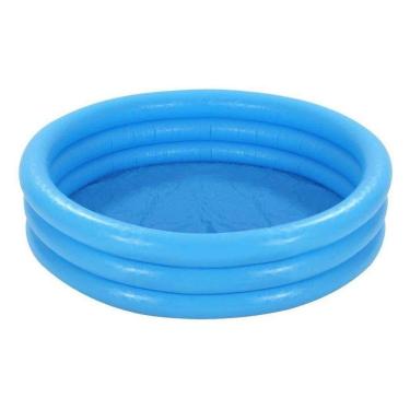 Imagem de Piscina Inflável 132 Litros Intex Redonda Infantil Azul Bebê