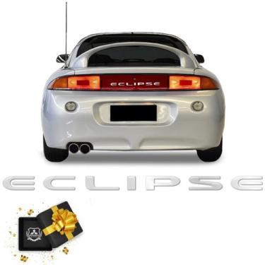 Imagem de Adesivo Eclipse Gst 1998 Aplique Traseiro Cromado Resinado - SPORTINOX