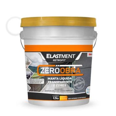 Imagem de Verniz PU Manta Liquida Para Piso Zero Obra 3,5KG Brilhante - Elastmen